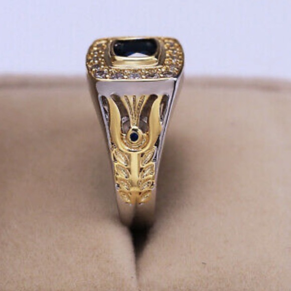 NEW 925 Two tone Ring - Picture 4 of 9